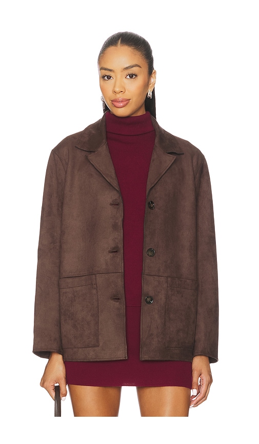 Elodie Hayes Vegan Suede Jacket