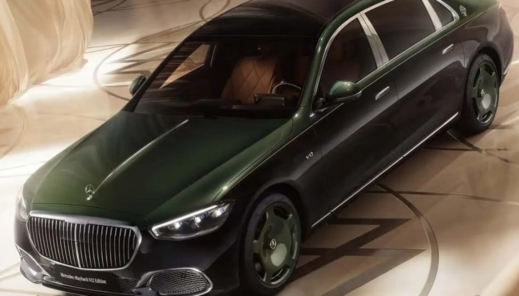 The Merecedes-Benz Maybach V12 Edition Is Luxury and Performance in a Limited-Run Sedan