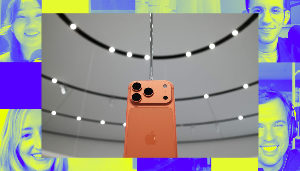 The orange iPhone stole the show
