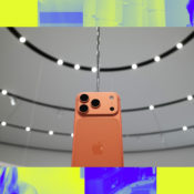 The orange iPhone stole the show