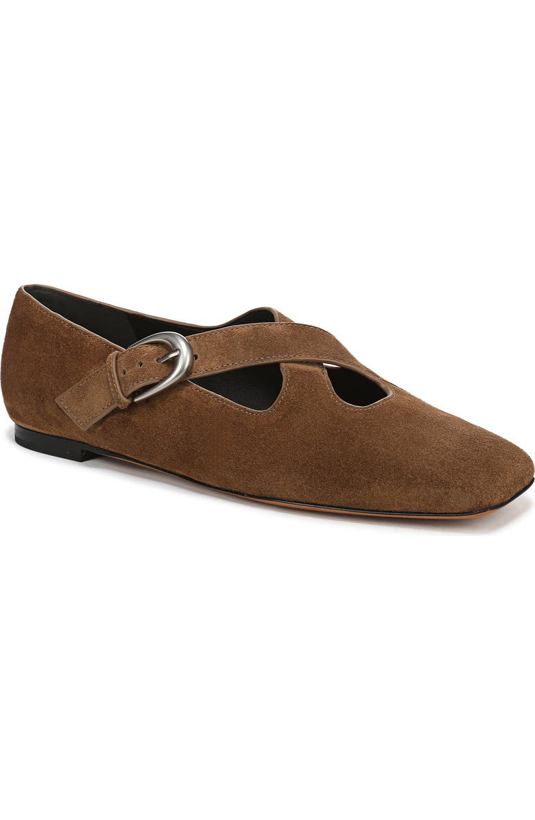 Cici Cross Strap Flat