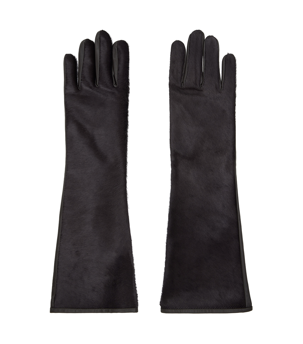 Loulou de Saison, Brown Edna Calfskin Gloves