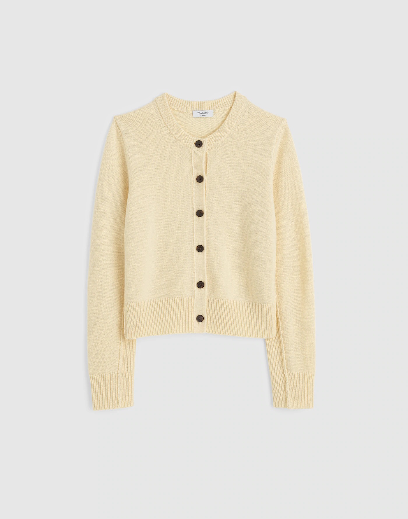 Madewell, Cashmere Button-Front Cardigan Sweater