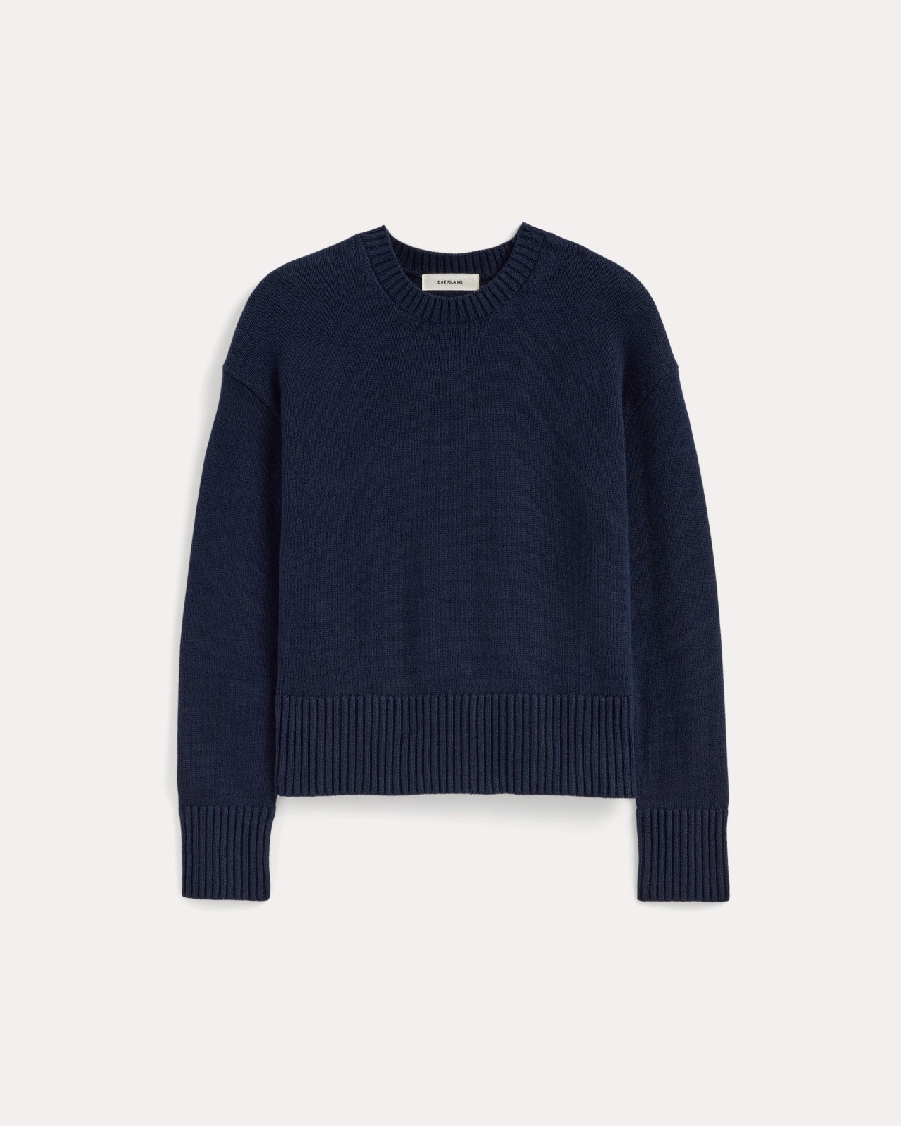 Everlane, The Boxy Sweater in Everyday Cotton