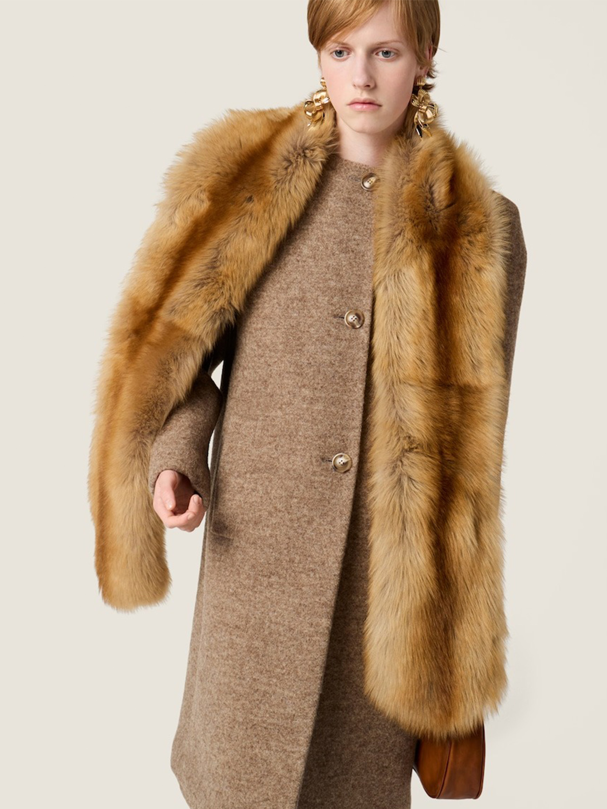 Shearling Fur Stole