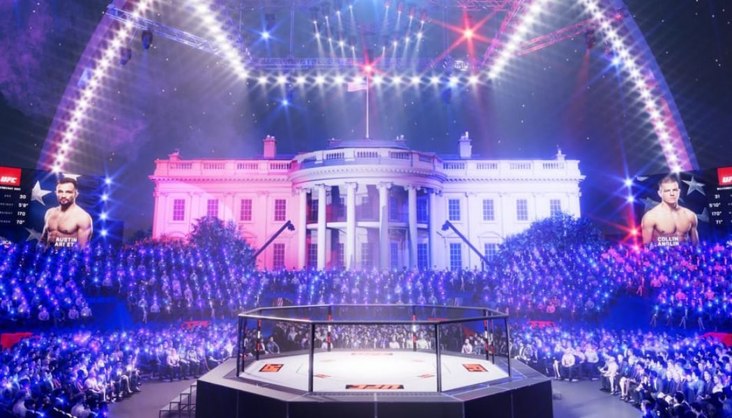 The White House Confirms UFC Arena To Be Built on the South Lawn