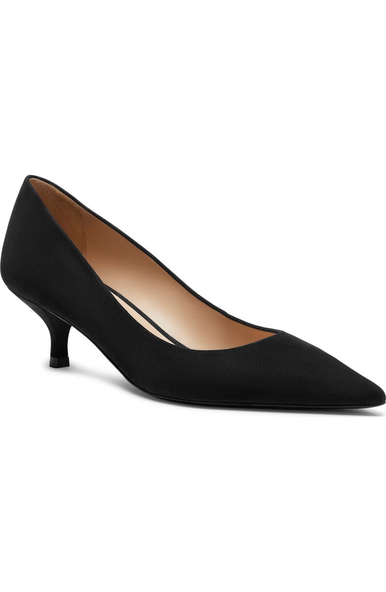 Power Pointed Toe Kitten Heel Pump