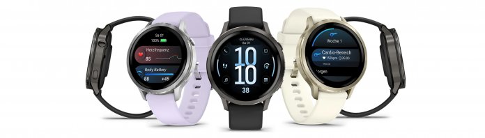 Garmin Venu 4 in verschiedenen Farben