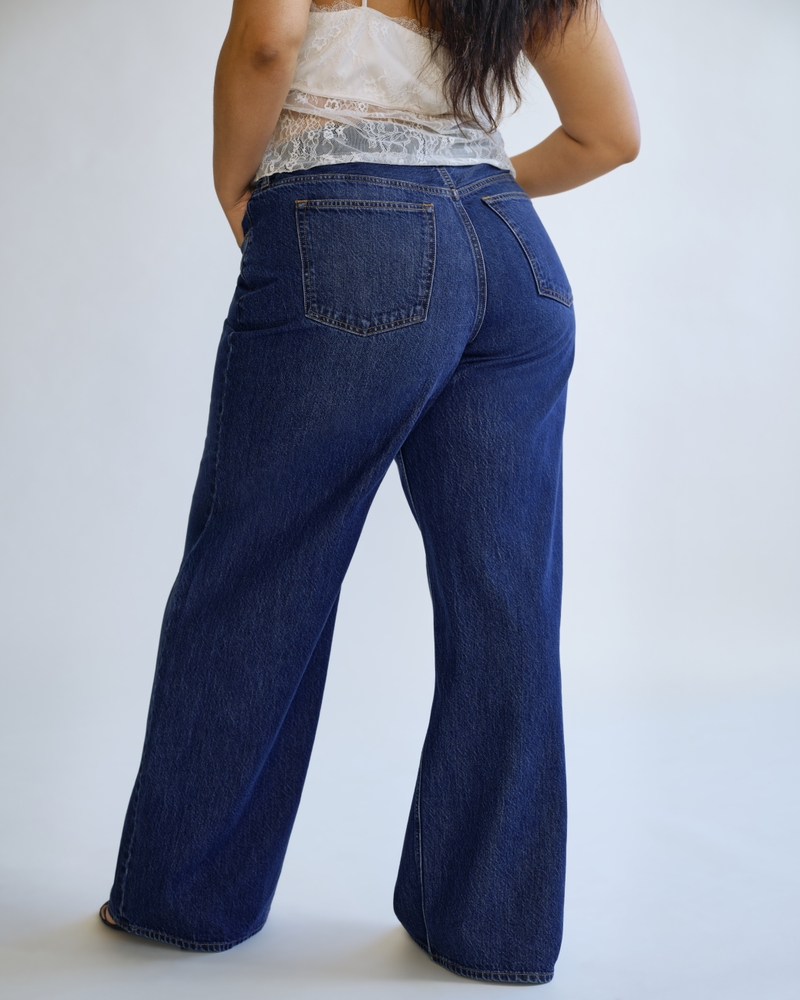 Curve Love High Rise Wide Leg Jean