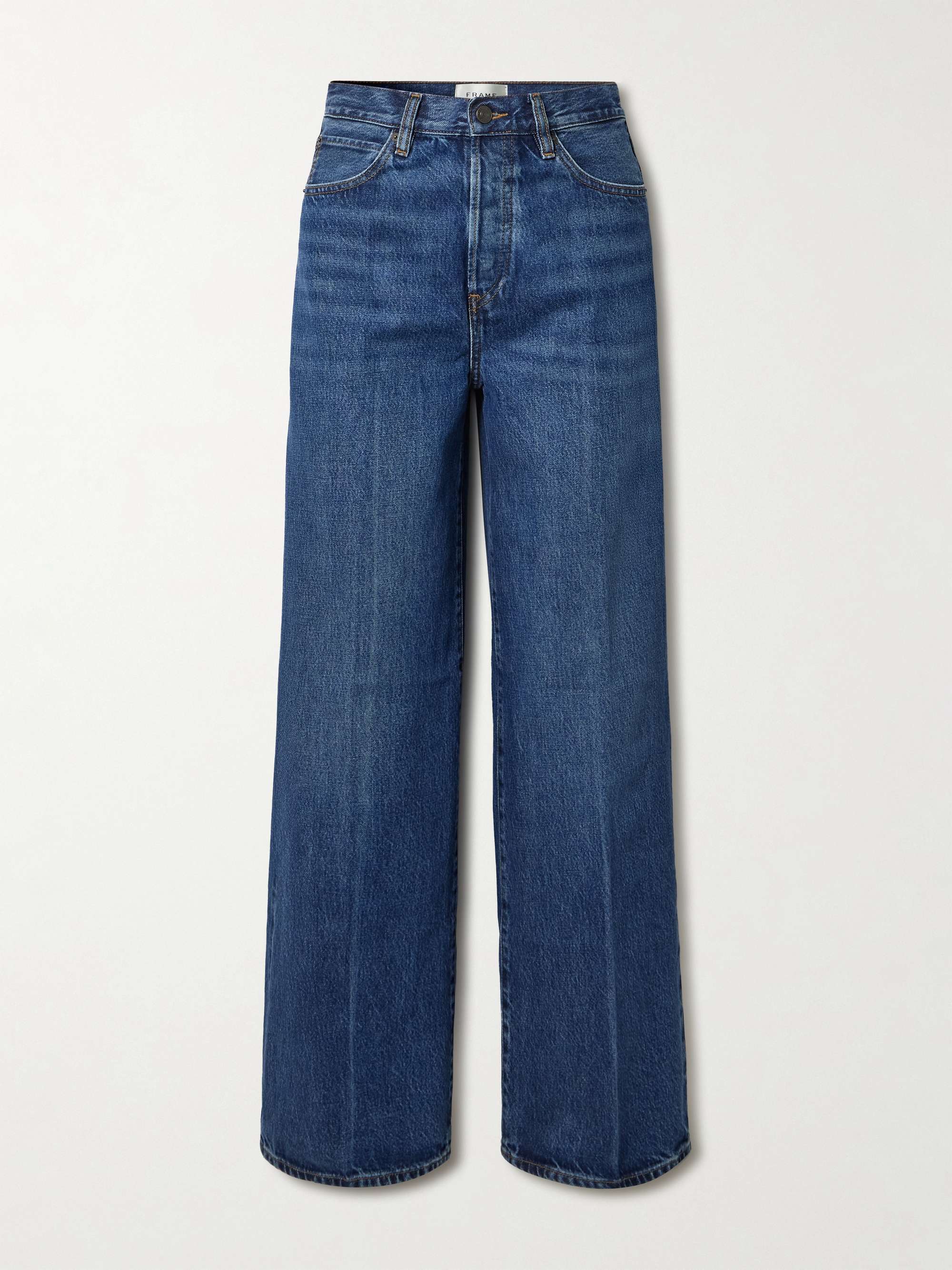 The Collegiate High-Rise Wide-Leg Jeans
