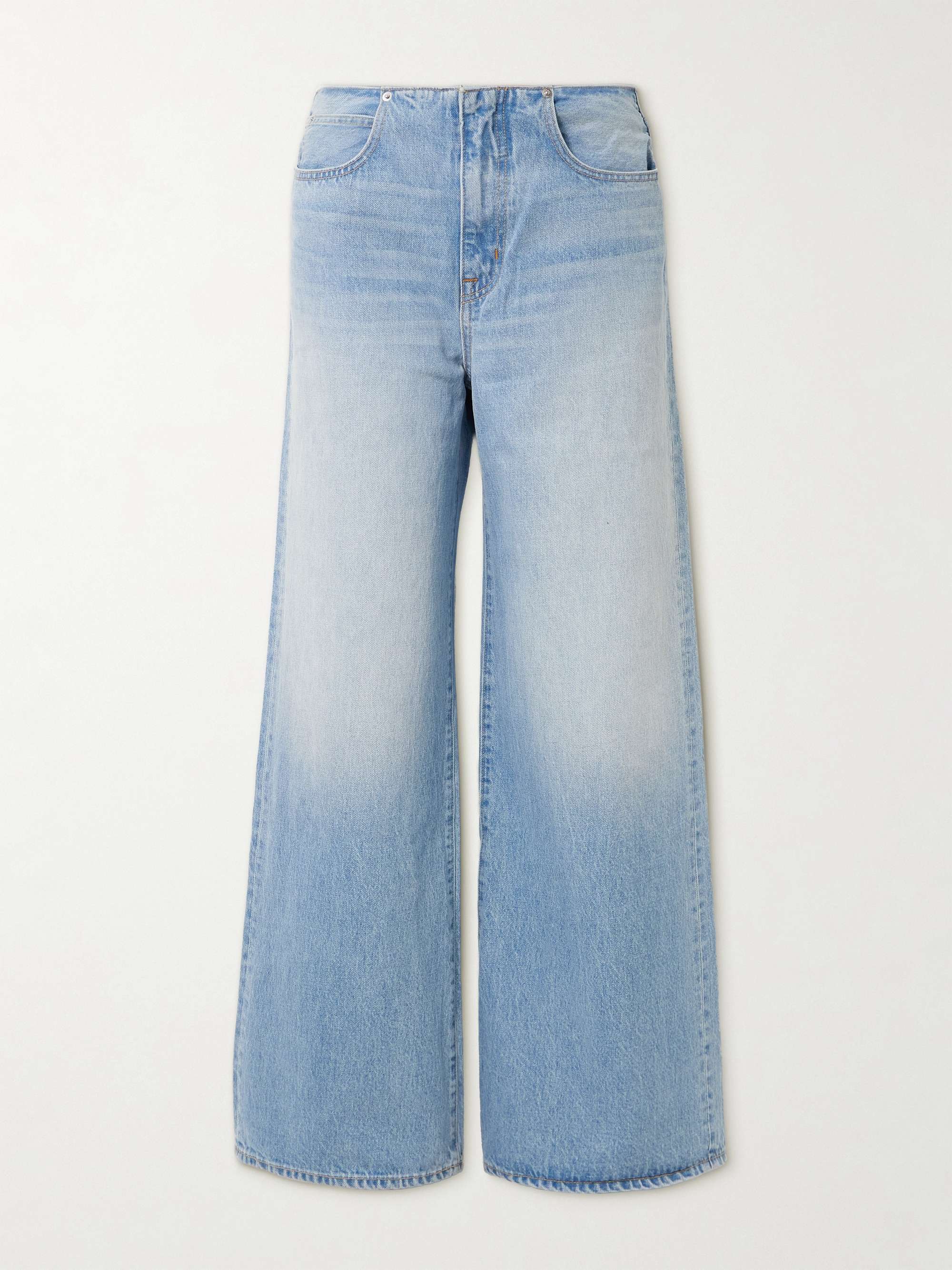 Naomi High-Rise Wide-Leg Jeans