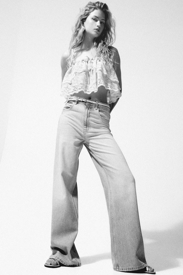 Wide Ultra High Jeans