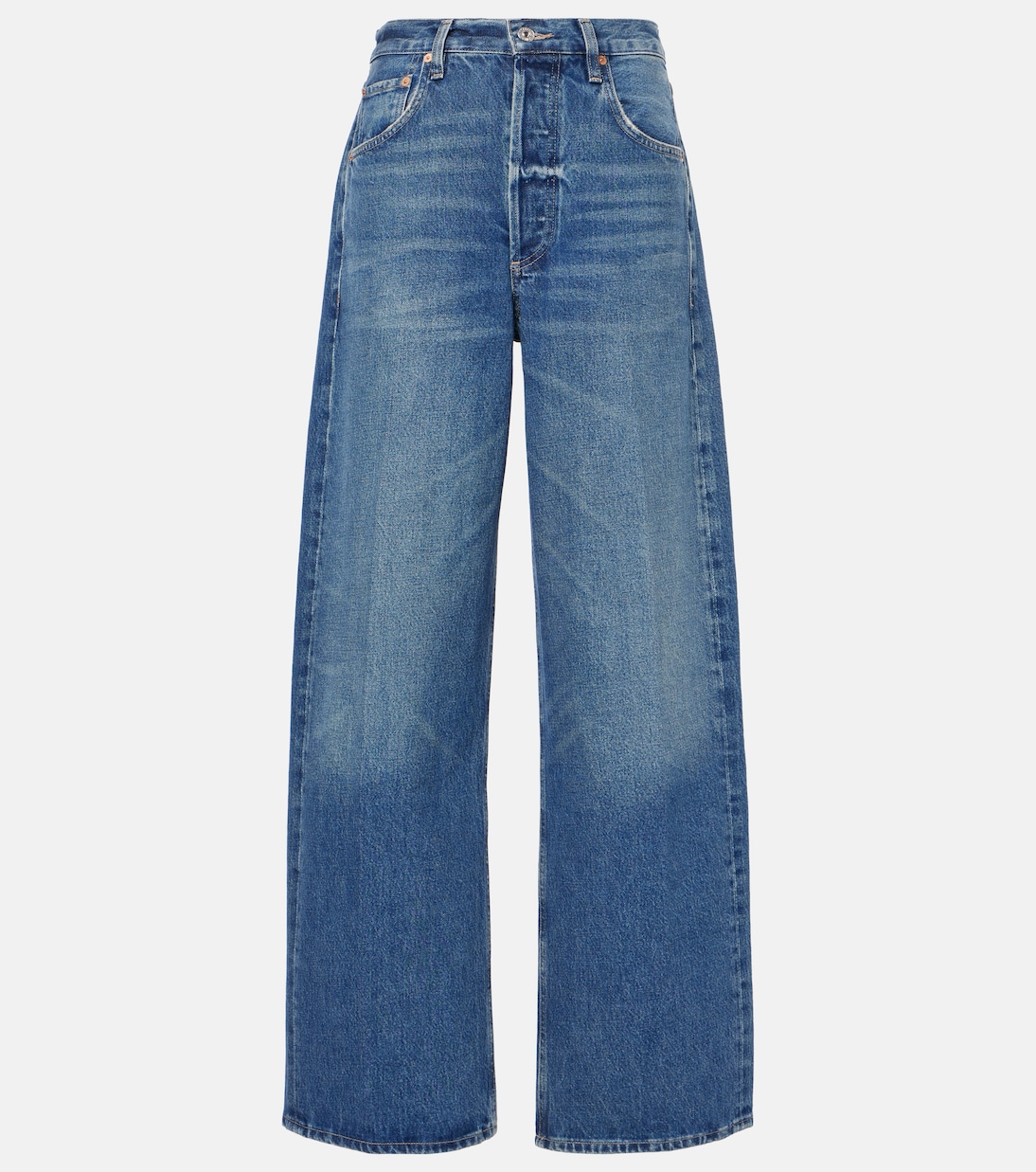 Ayla High-Rise Wide-Leg Jeans
