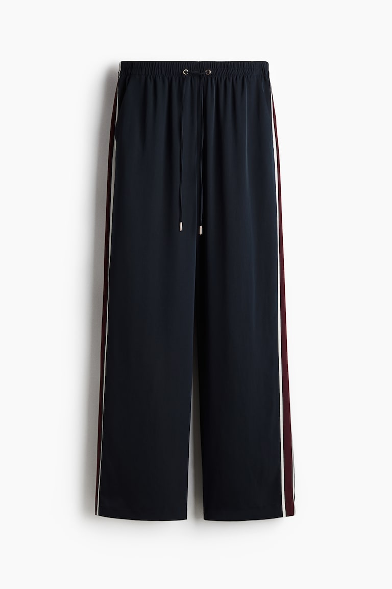 Track Pants With Side Stripes