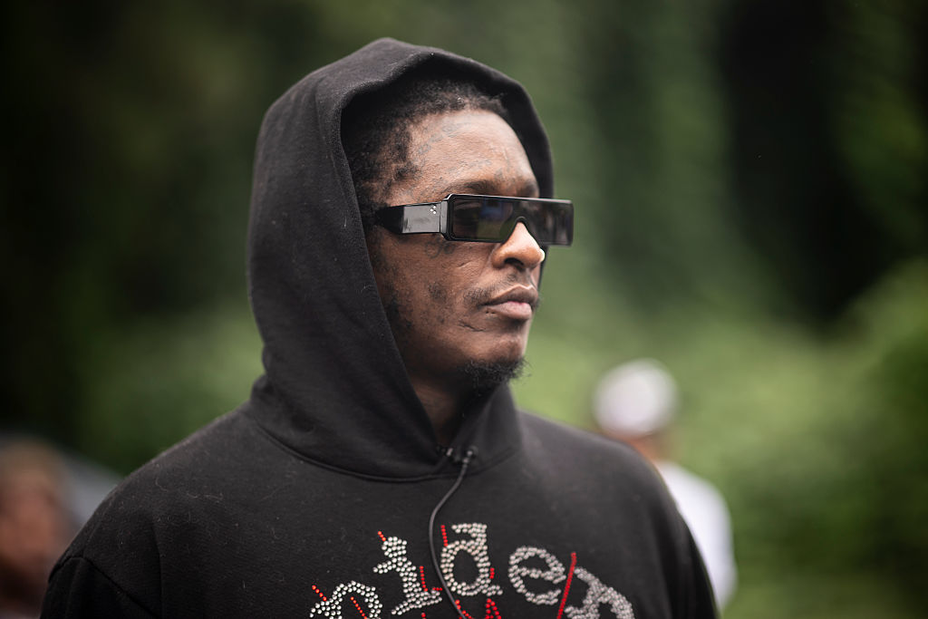 Young Thug Makes Surprise Appearance At Back-to-School Event