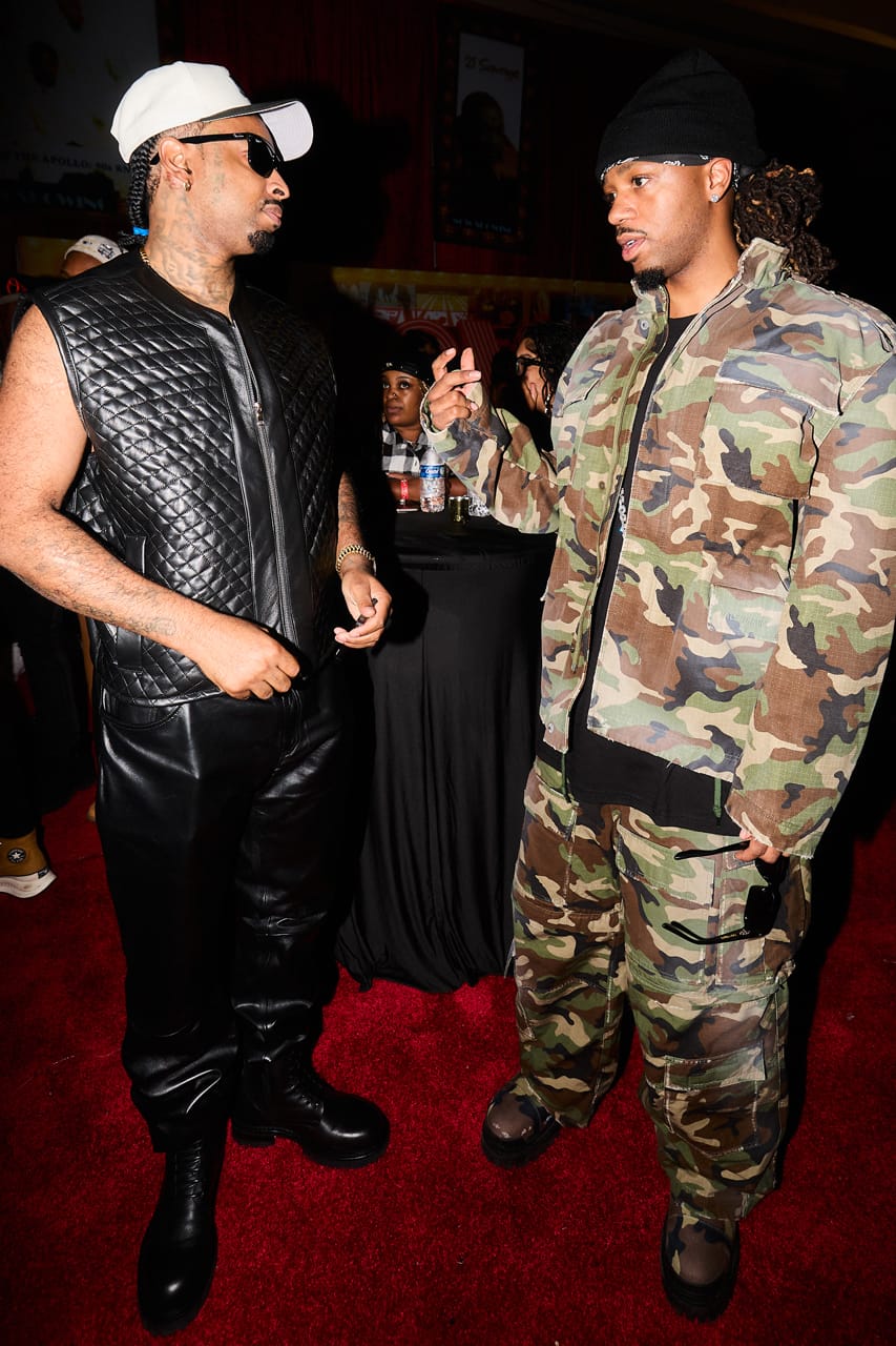 21 Savage's Birthday Photo Diary photo exclusive rapper atlanta showtime at the apollo party atlanta performances rnb keysha cole performances stage tickets 