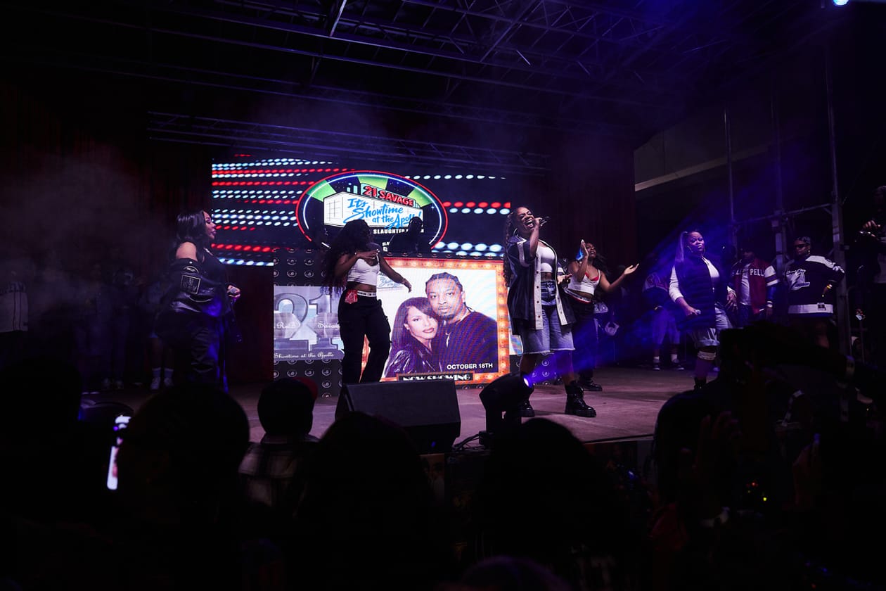 21 Savage's Birthday Photo Diary photo exclusive rapper atlanta showtime at the apollo party atlanta performances rnb keysha cole performances stage tickets 