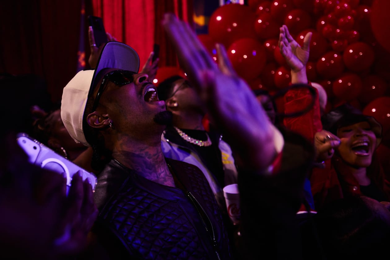 21 Savage's Birthday Photo Diary photo exclusive rapper atlanta showtime at the apollo party atlanta performances rnb keysha cole performances stage tickets 