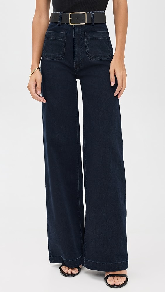 Dl1961 Softwear Hepburn Wide Leg High Rise Jeans