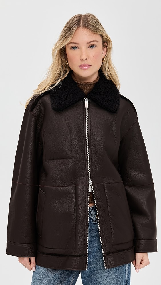 Theory Rev Cocoon Coat