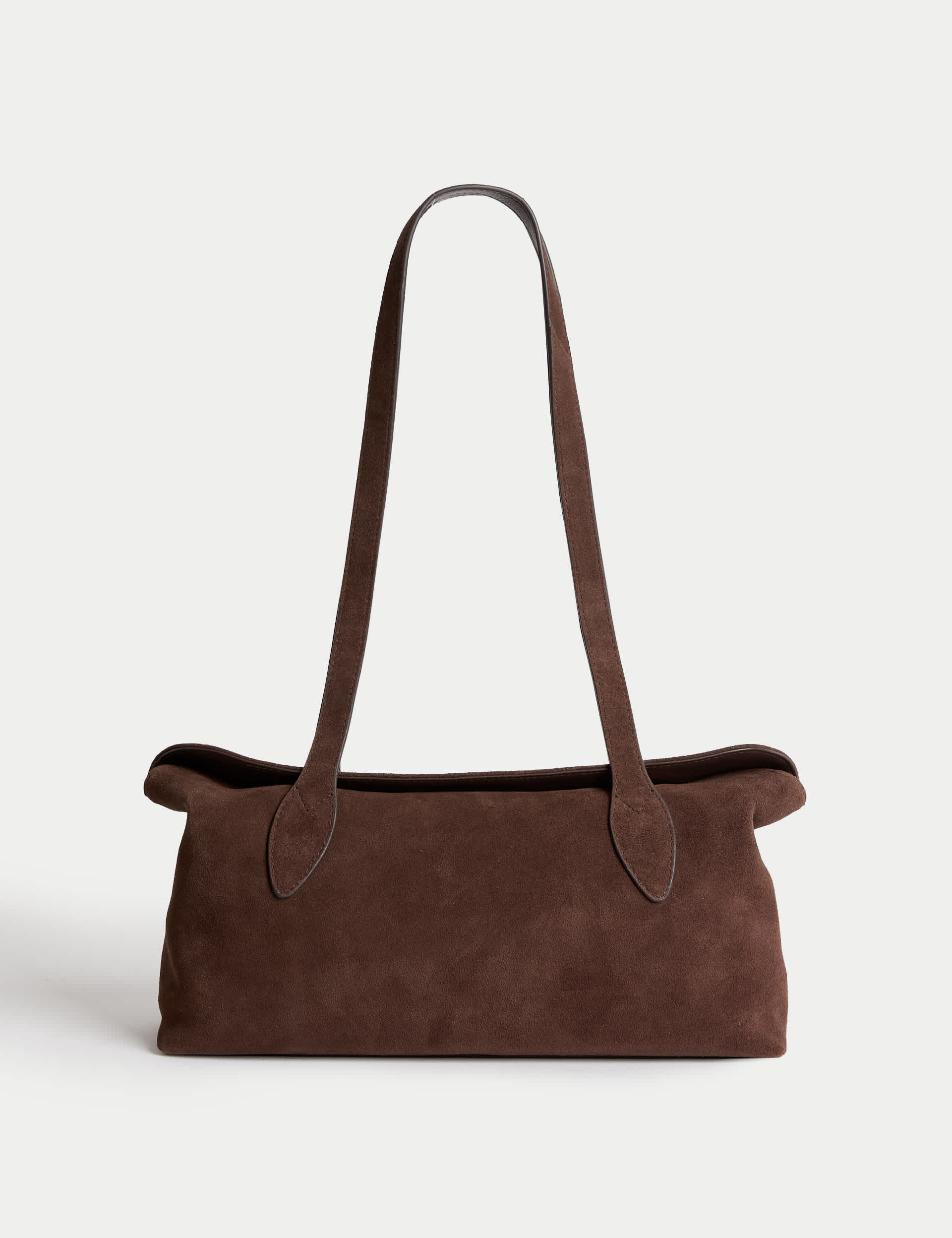 Suede Bowler Bag