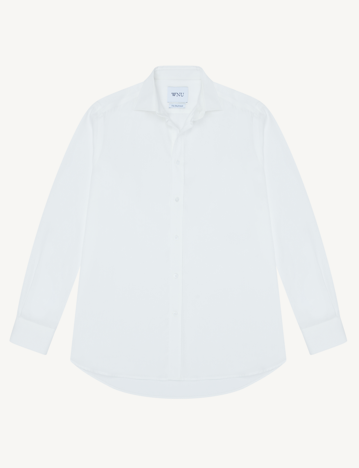 The Boyfriend: Tencel&amp;trade; Lyocell, Off-White