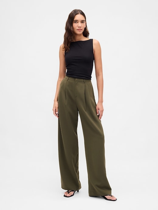 365 High Rise Pleated Trousers