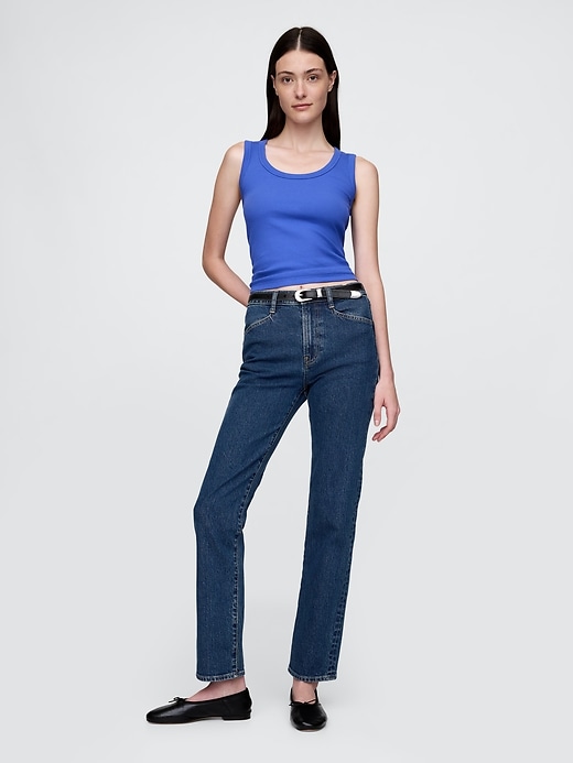 High Rise &#039;90s Slim Straight Jeans