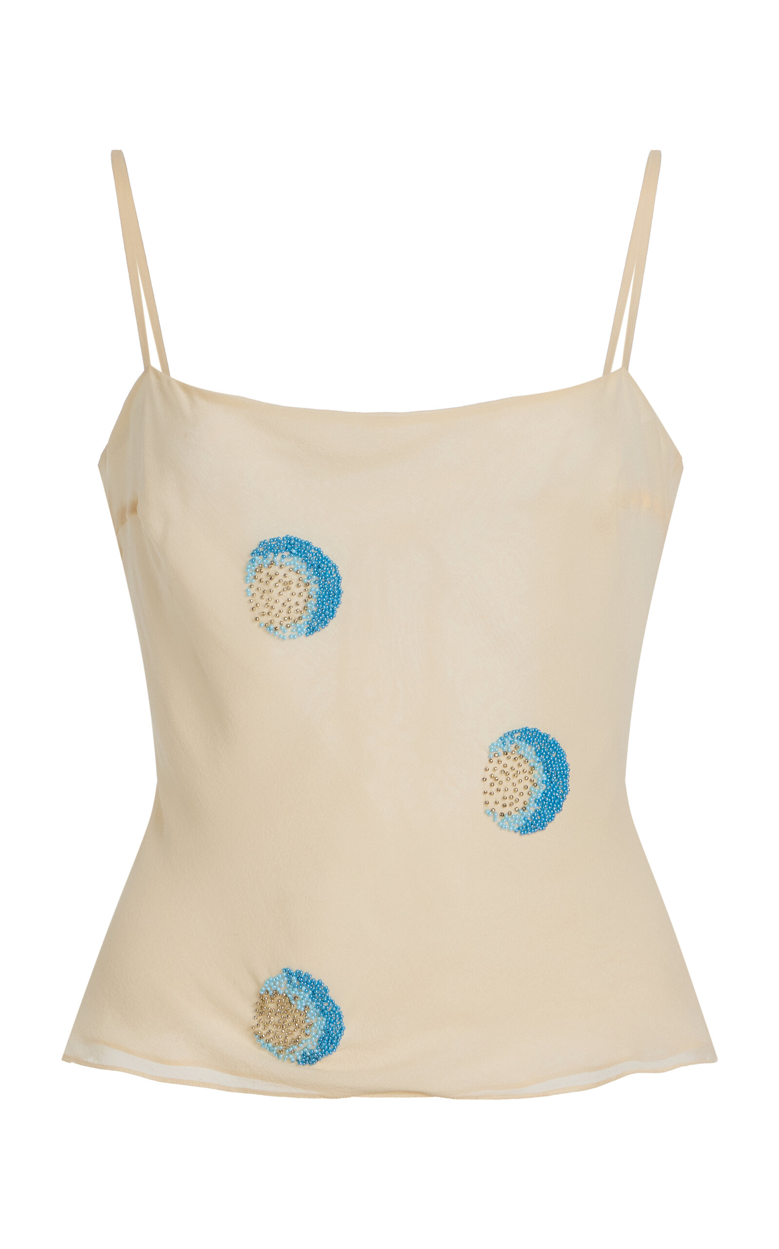 Jessica Beaded Silk Top