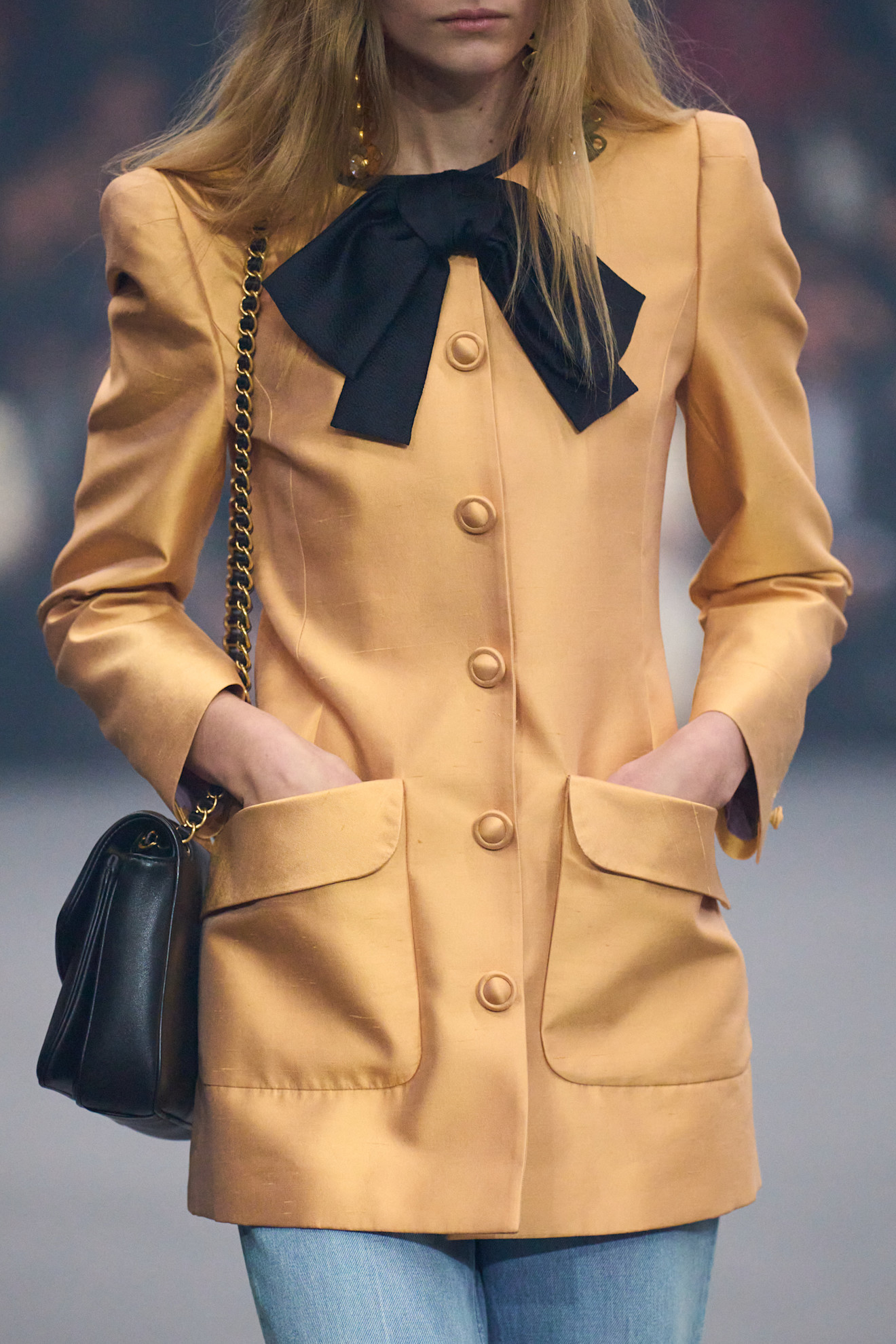 Bows in valentino&#039;s spring 2026 collection.