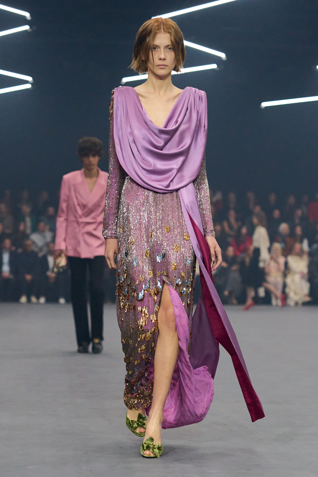 Embellishments at valentino spring 2026 collection.