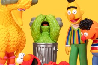 AllRightsReserved and KAWS Debut Exclusive Sesame Street Figure Collection
