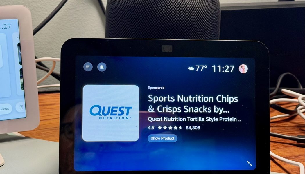 Amazon’s giant ads have ruined the Echo Show