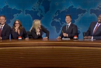 Amy Poehler, Tina Fey, and Seth Meyers Return to Weekend Update for "Joke Off"