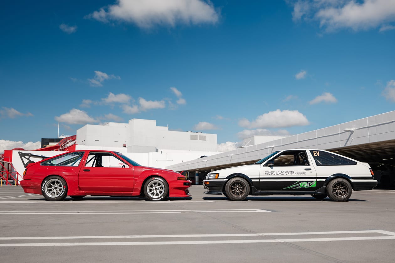 Sung Kang 'DRIFTER' Movie: Toyota AE86 Hero Car Photos Widebody Rocket Bunny LS3 Motor