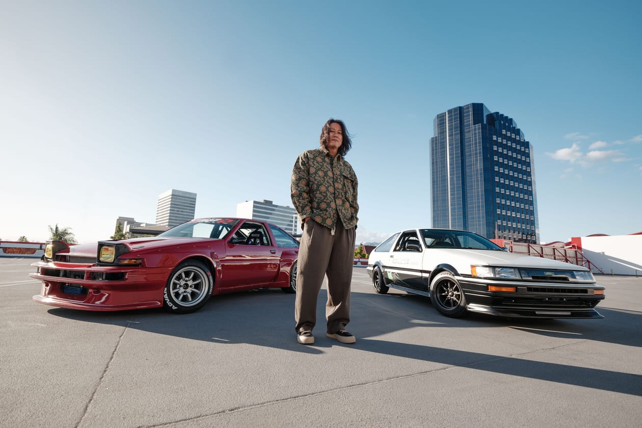 Sung Kang 'DRIFTER' Movie: Toyota AE86 Hero Car Photos Widebody Rocket Bunny LS3 Motor