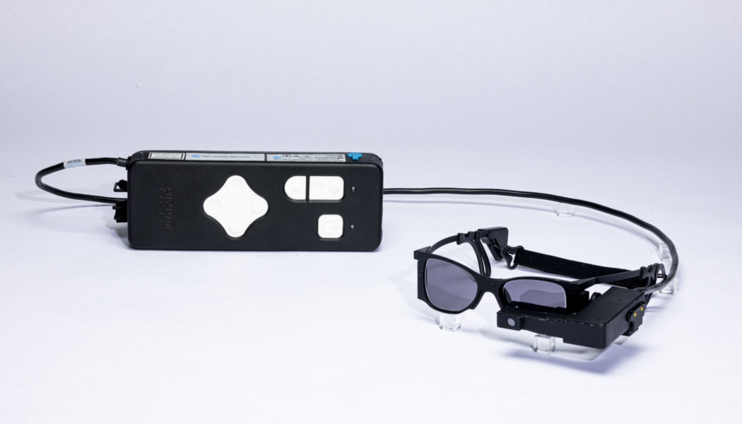 An eye implant and smart glasses restore some lost vision