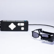 An eye implant and smart glasses restore some lost vision