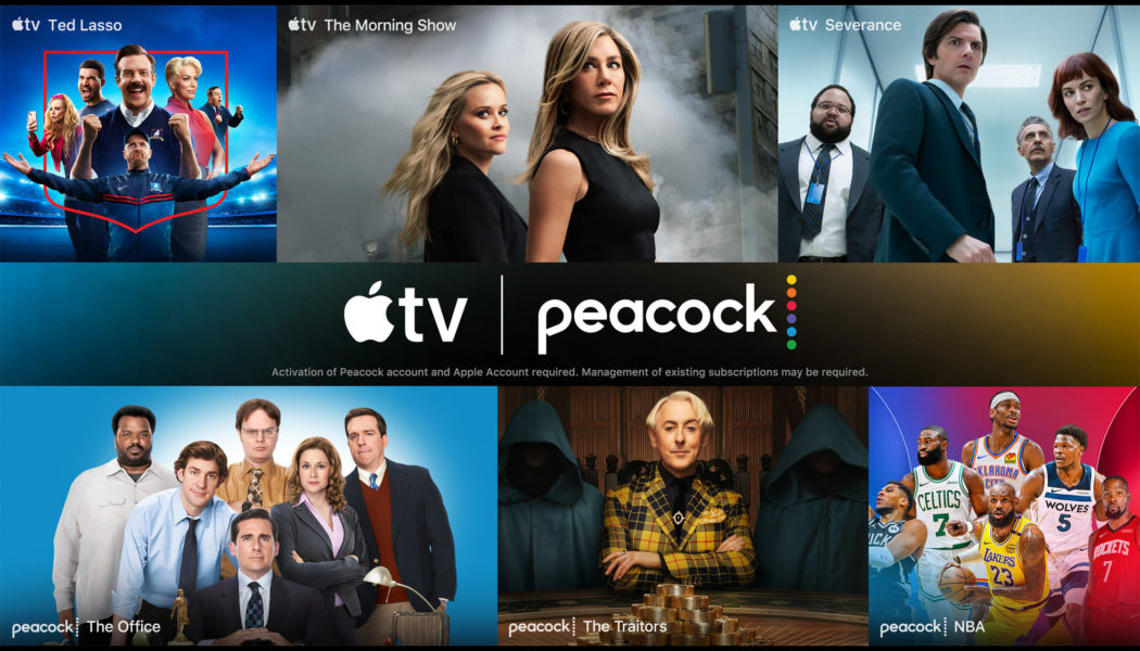 Apple TV and Peacock announce a discounted $15 monthly subscription bundle