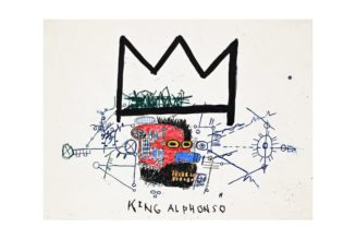 Basquiat’s “King Alphonso” Returns in Print