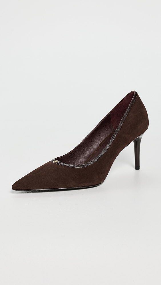 Tory Burch Double T Buckle Pumps 80mm