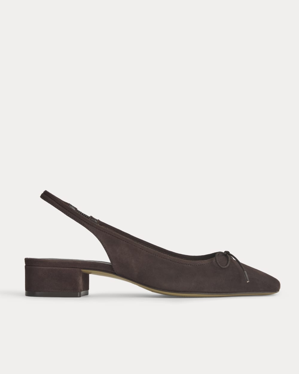 The Ballet Slingback Heel | Dark Chocolate - 5