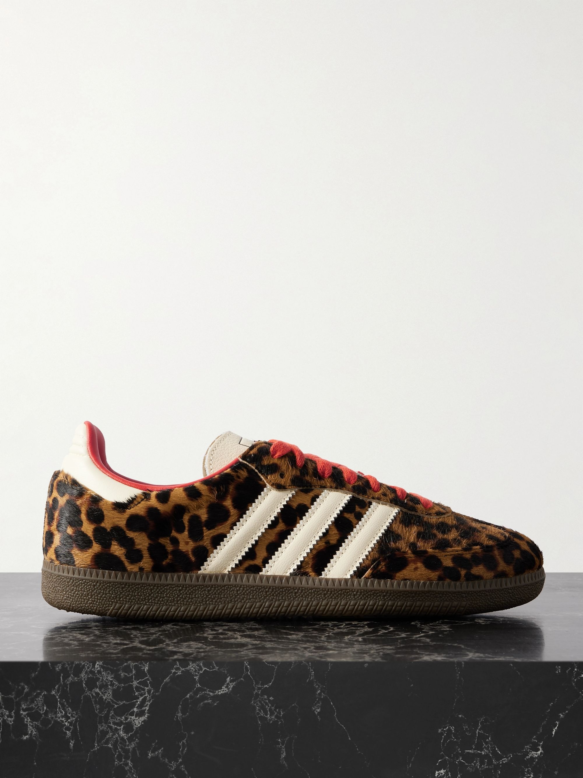 Adidas Originals, Samba OG Sneakers in Leopard Print