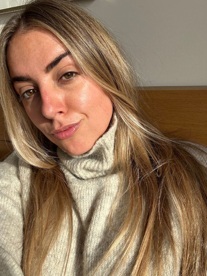 Shannon Lawlor after using the best autumn beauty products