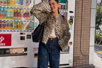 Cropped Leopard Print Coats Are Trending in Winter 2025