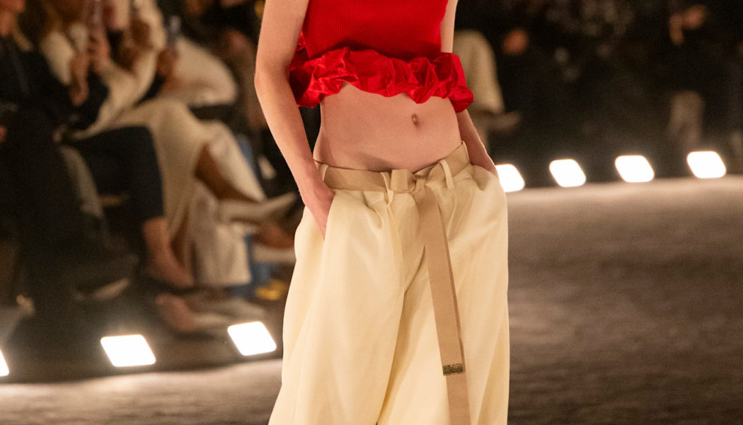 Daniel Roseberry Presented an IRL Schiaparelli Fantasy to Counteract the Era of Slop