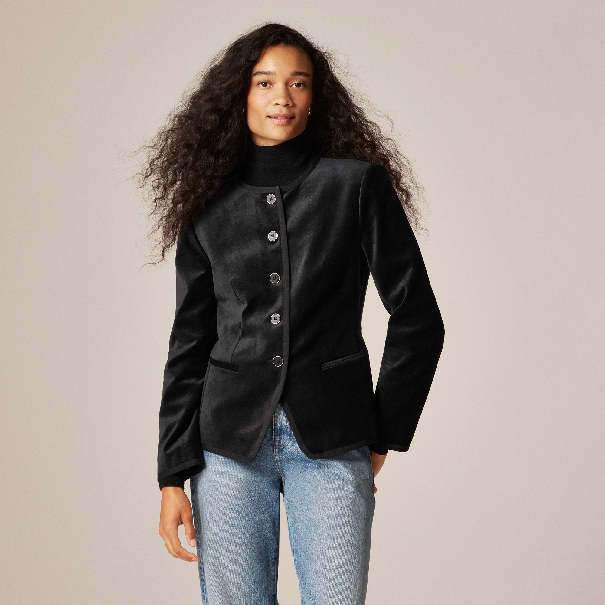 Cora Lady Jacket in Velvet