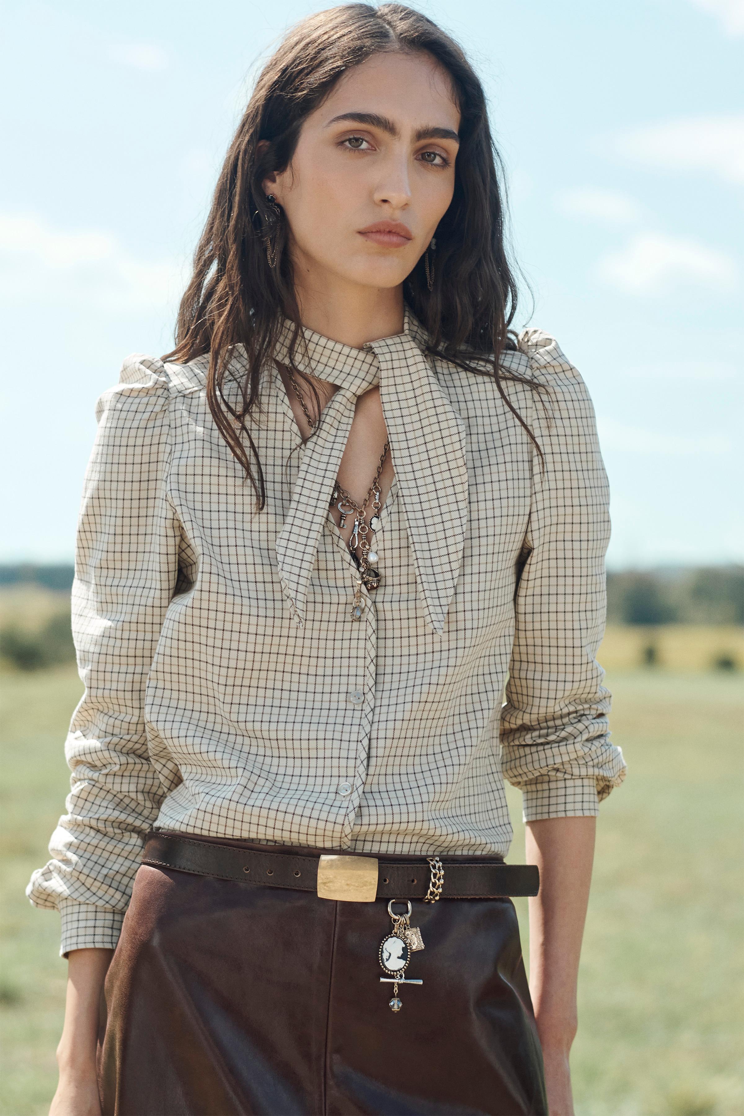 Limited Edition Plaid Tie Shirt