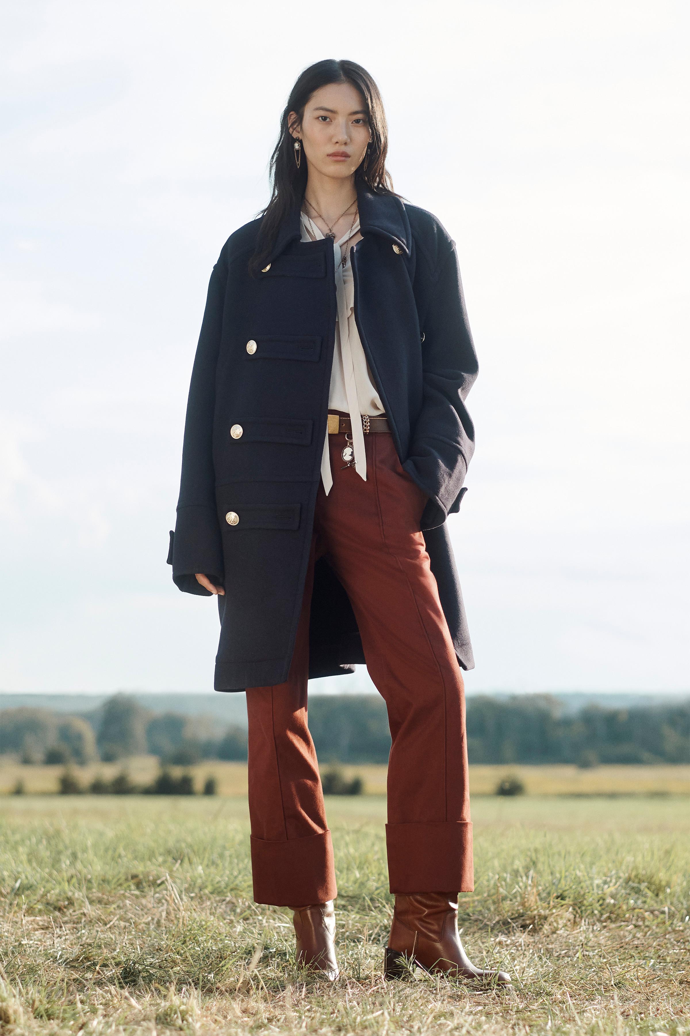 Limited Edition Wool Blend Double Breasted Coat