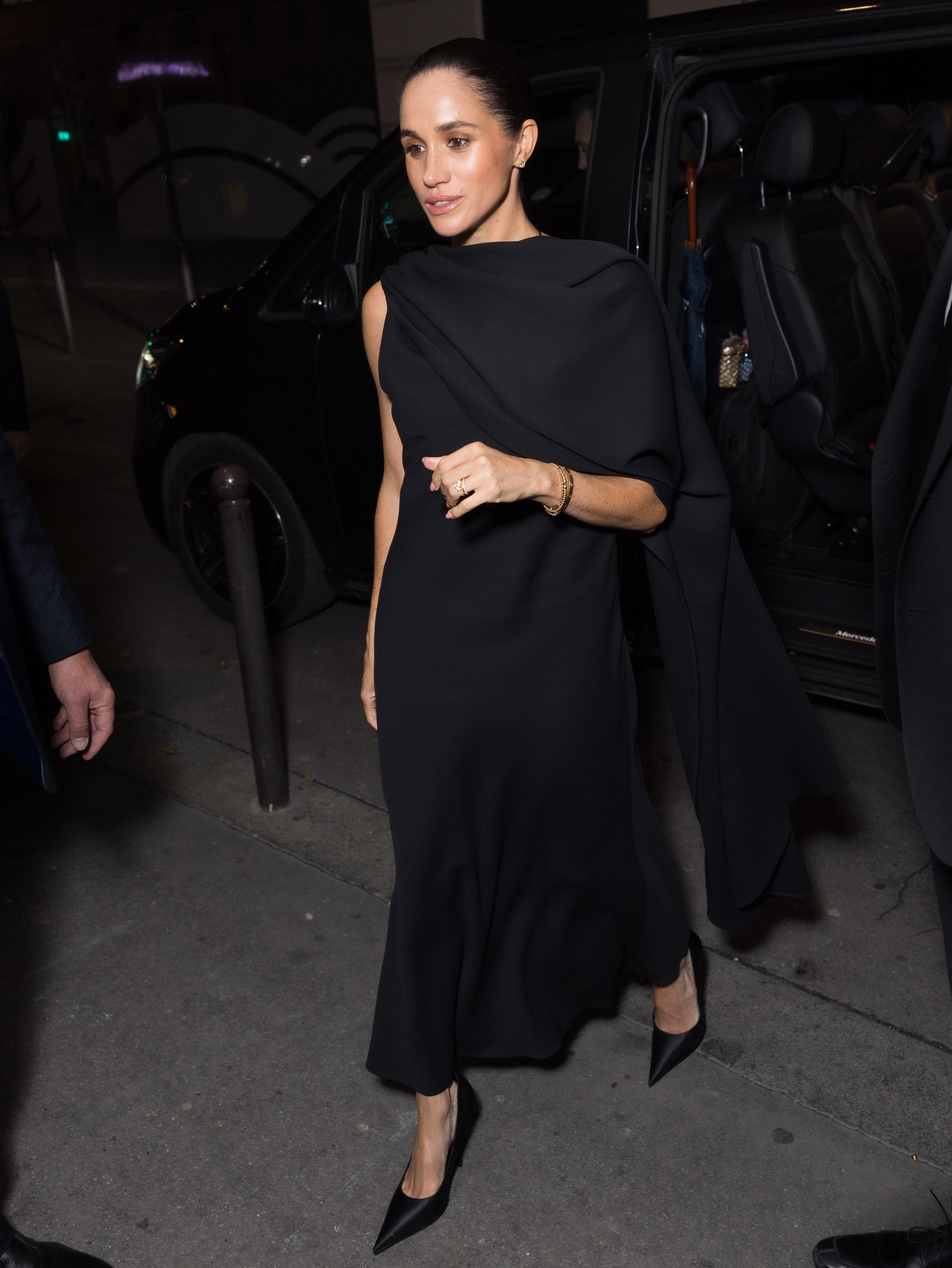 Meghan Markle wearing Balenciaga